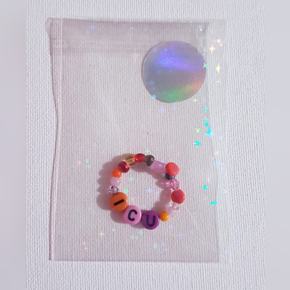 ICU Ring (I See You) Handmade Jewelry Hand Crafted NEW s9-12 - Picture 15 of 15